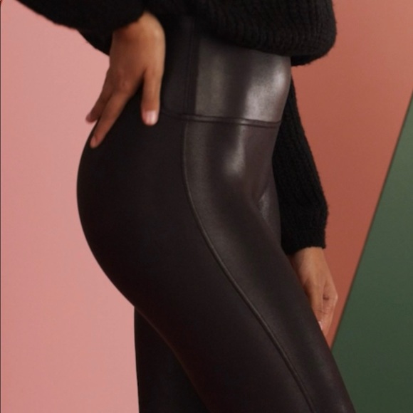 Spanx faux Leather Leggings - Picture 1 of 12